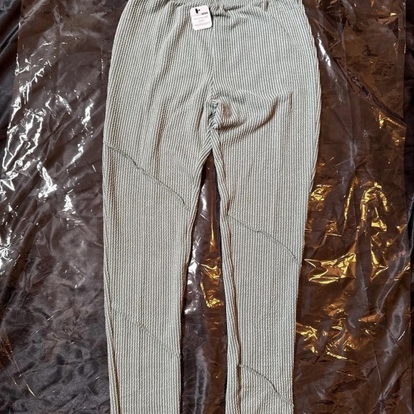 Other - Fashion Nova Men's Mint Ribbed Jogger Pants